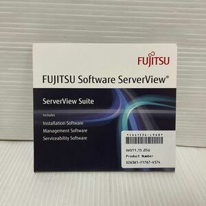 富士通 FUJITSU Software ServerView ServerView Suite SVS11.15.05U Installation Management and Serviceability リカバリーDVD 送料無料