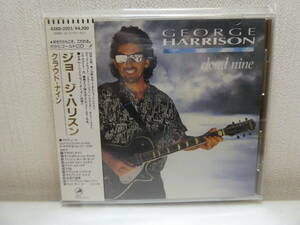 即決！限定GOLD CD！ジョージ・ハリスン　George Harrison　/　クラウド・ナイン　43XD-2001　国内帯付CD　美品　ビートルズ　Beatles