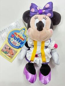 完売 新品 未使用 タグ付 ディズニー TDS マイフレンドダッフィー My Friend Duffy マイフレ ぬいぐるみバッジ お針子エプロン コス ミニー