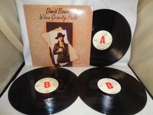 DAVID BOWIE/WHEN GARVITY FAILS　3LP