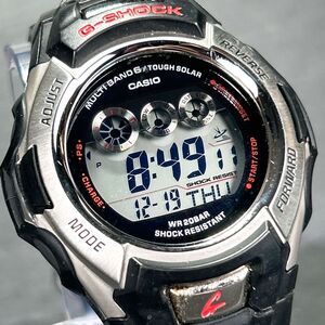 美品 CASIO カシオ G-SHOCK ジーショック GW-M500A-1 腕時計 タフソーラー 電波ソーラー デジタル 多機能 ブラック メンズ 動作確認済み