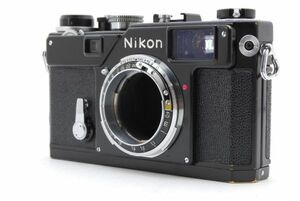 [AB- Exc] Nikon S3 Original Olympic Black Paint 35mm Film Camera From JAPAN 8776