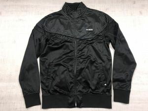 ビラボン BILLABONG サーフ ストリート ムラスポ系 ジップアップ 配色切替 トラックジャケット メンズ ポリエステル100% L 黒