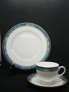 Wedgwood ウエッジウッド カーゾン カップ&ソーサー ケーキ皿 3点