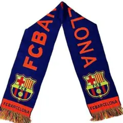 FOOTBALL MUFFLER TOWEL マフラー バルセロナ FCB古着④