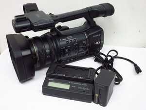 y9590 通電確認済　SONY HDR-AX2000 ハンディカム HDR-AX2000 ムービー　デジタルHDビデオカメラレコーダー　ジャンク　現状品