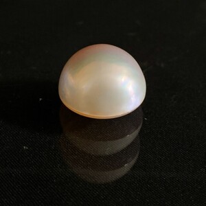 【大粒】マベパール 26.25ct 5.25g / 径19.0mm 高さ13.3mm / ぷっくり 山高 ルース 裸石 真珠 Mabe Pearl Jewelry 半円真珠 A740