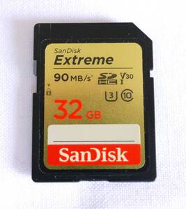 サンディスク SunDisk 32GB SDHCカード Extreme 90MB/s Class10 UHS-I