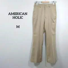 AMERICAN HOLIC　パンツ　M　ベージュ　レディース　きれいめ