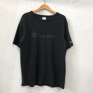 TEI 【中古品】 Champion チャンピオン Tシャツ 黒 XL 〈130-240704-YO-5-TEI〉