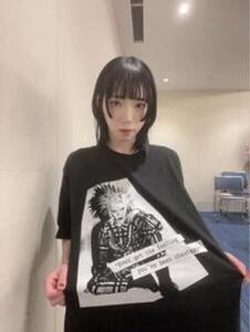 未使用品　BISH　アユニ・D　PUNK SWiNDLE TOUR　Tシャツ　XLサイズ　黒　送料無料♪