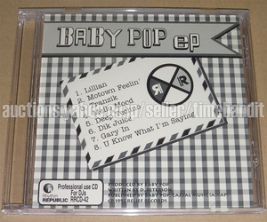 中古日本盤CD Baby Pop EP Japan Edition [Compilation 1996][RRCD-42] Rhythm Republic Relief Records Chicago House