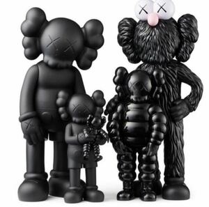 新品未使用　送料無料　国内正規品　 KAWS FAMILY BLACK KAWS TOKYO FIRST カウズ ファミリー ブラック メディコムトイ MEDICOM TOY 黒