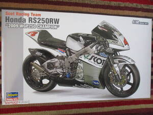 ハセガワ 1/12 スコット レーシングチーム ホンダ NSR250RW "2009 WGP250 チャンピオン" HONDA Scot Racing Team 