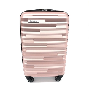 美品◆Samsonite サムソナイト zipplus spinner uprights スーツケース◆ ピンク 20L 機内持ち込み レディース キャリーケース