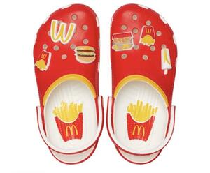 【27㎝】正規品 新品 マクドナルド×クロックス コラボ クラシック グロッグ/ハンバーグラー サンダル crocs McDonald マクド