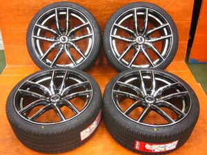 【Y4】BADX LOXARNY KERAS ロクサーニ ケラス 19インチ 9.0J +40 PCD114.3 5H FORTUNA ECO PLUS UHP2 245/35R19 新品タイヤ付き☆