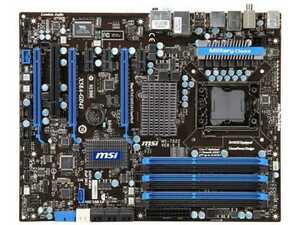 MSI X58A-GD45 LGA 1366 Intel X58 + ICH10R SATA 6Gb/s USB 3.0 ATX Intel Motherboard