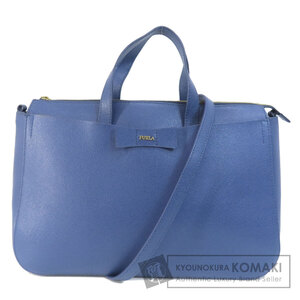 Furla フルラ 2WAY ハンドバッグ レザー レディース 中古