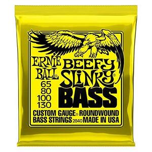 正規品 ERNIE BALL 2840 ベース弦 (65-130) BEEFY SLINKY BASS ビーフィー・