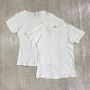 Robert P.Miller Panel Rib Crew Neck T-shirt Set ロバート ピー ミラー パネルリブ クルーネック 半袖 Tシャツ 2枚 セット サイズ S 610