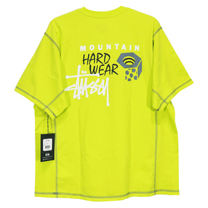 STUSSY ステューシー x MOUNTAIN HARDWEAR マウンテン ハードウェア WEAR SS TEE Tシャツ ショートスリーブ 半袖 フラッシュライト Apz