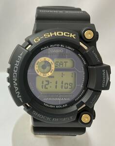 ジャンク 【ジャンク出品】 【1円出品】 CASIO FROGMAN GW-225A-1JF 25th Anniversary DawnBlack クォーツ