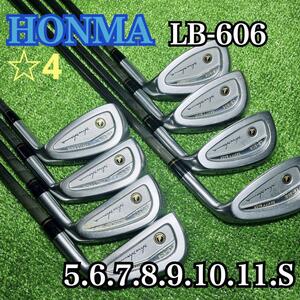 HONMA ホンマ LB-606 アイアンセット メンズ 右利き