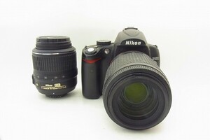 Q257-N38C-64 NIKON ニコン D5000 / ダブルレンズキット デジタル一眼レフカメラ 現状品③