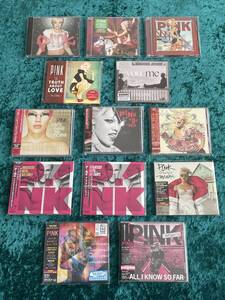 ★P!NK★CD13枚セット(CD/CD+DVD)★日本盤/輸入盤★Try This★I