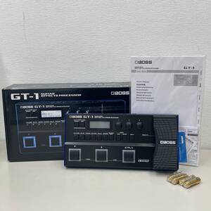 #12226　BOSS　GT-1　マルチエフェクター　動作未確認品　付属品付　開封品　外面美品