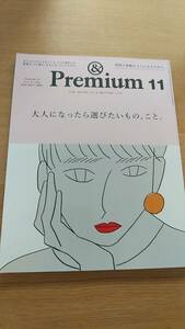 &premium 2022.11 107 アンドプレミアム　大人になったらえらびたいもの、こと。　服選び、もの選び、住まい方、そして生き方　中古品