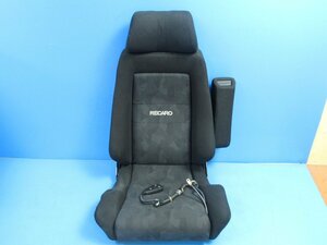 【売り切り】 RECARO エルゴメド E ?? シート 1脚 電動 シートヒーター ひじ掛け付き セミバケ レカロ (M075752)