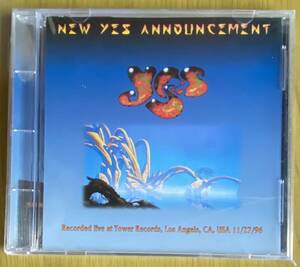 ◆Yes『New Yes Announcement』CD