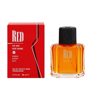 ジョルジオ ビバリーヒルズ レッド フォーメン EDT・SP 100ml 香水 フレグランス RED FOR MEN GIORGIO BEVERLY HILLS 新品 未使用