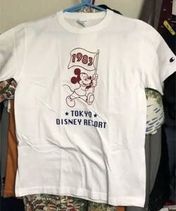 ★新品★チャンピオン×ディズニー Tシャツ ホワイト/S