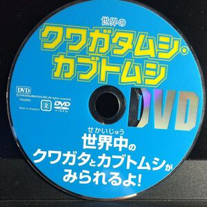 【CD-ROM ・クワガタ・カブトムシ・図鑑】人気の世界のカブトムシ・クワガタムシを紹介 岩淵けい子／監修