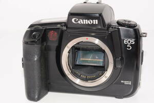 【外観特上級】CANON キヤノン EOS 5 QUARTZ DATE ボディ　#m7922