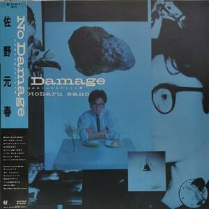 LP盤 佐野元春 No Damage