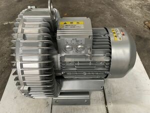 ff1324 昭和電機 渦流式高圧シリーズ（ガストブロア） U2S-370 380V 2019年製 美品