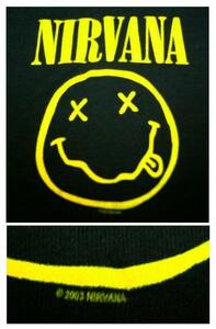 ★ニルヴァーナ Tシャツ NIRVANA Ladys - S 正規品 KURT COBAIN グランジ