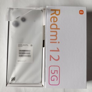 Redmi12 5G ホワイト SIMフリー ソフトバンク　 Xiaomi