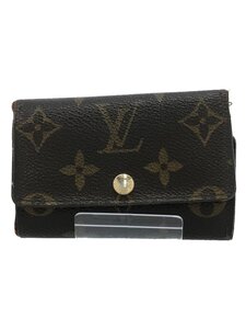 LOUIS VUITTON◆ミュルティクレ6_モノグラム_BRW/PVC/BRW/総柄/レディース//