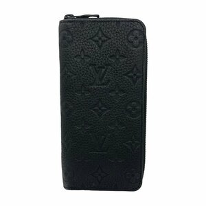 USED LOUIS VUITTON ルイヴィトン モノグラム トリヨンレザー ジッピーウォレット・ヴェルティカル M69047 長財布 ブラック メンズ