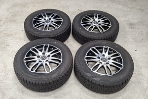 山口)【送料別途】 SG・E 15インチアルミ 6J+45 5H/114.3 ピレリ スタッドレス 195/65R15 中古 4本セット ▲C240516N01 ME16C