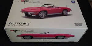 【超レア】AUTOart Corvette Sting Ray 1963 限定6000台1/18スケール