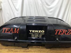 TERZO テルッツォ ルーフキャリア ルーフボックス 片開き 鍵1個 管DARR