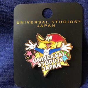 レア　ユニバーサルスタジオジャパン USJ ウッディ　ピンバッジ