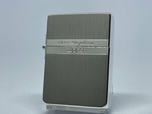 送料無料 ZIPPO[ジッポー] 両面加工 1935ミラーラインSV 銀メッキ