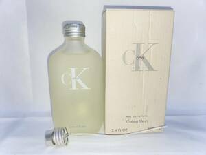 ほぼ満量　カルバンクライン　シーケーワン　ｃｋｏｎｅ　オードトワレ　１００ｍｌ　